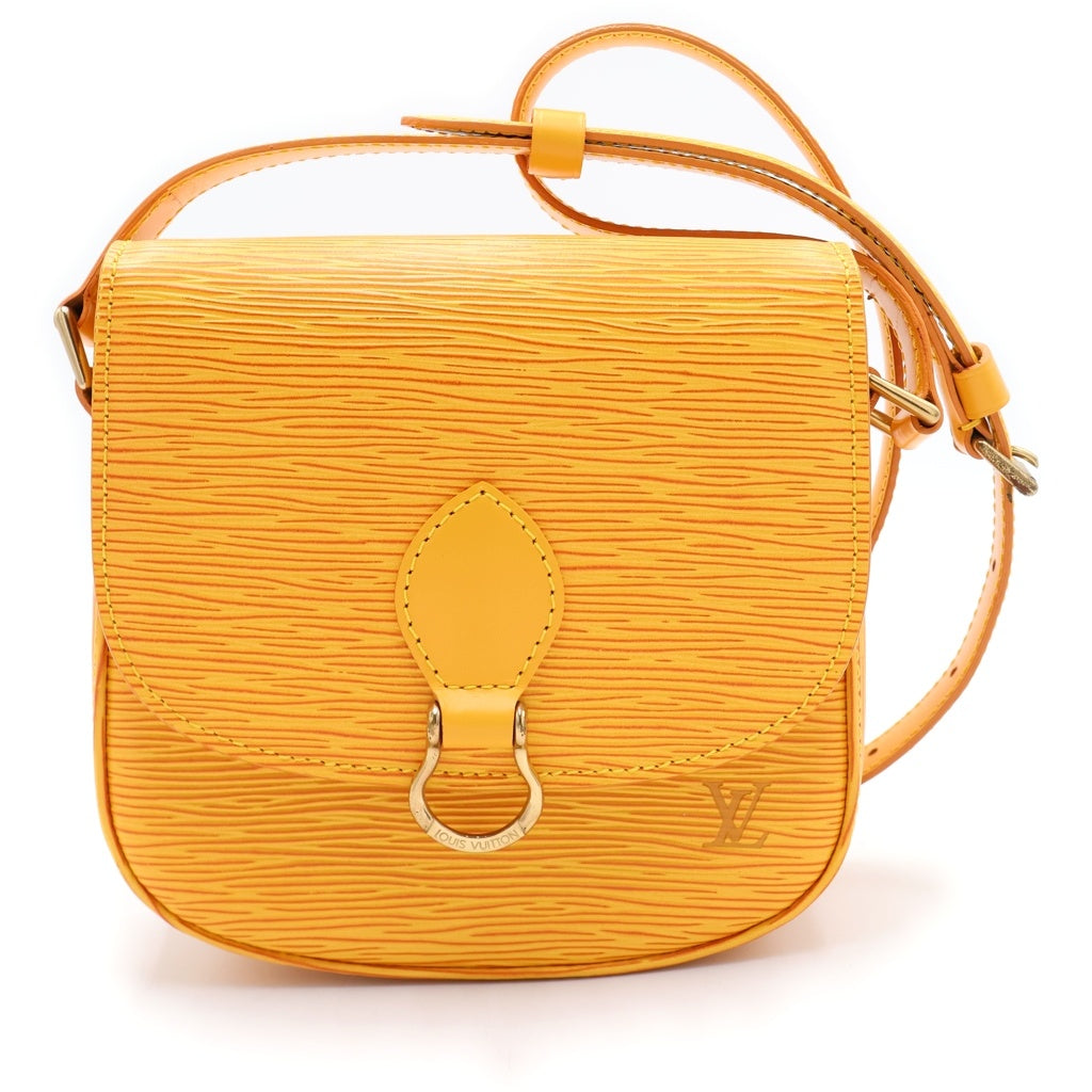 LOUIS VUITTON(ルイヴィトン) ミニ サンクルー バッグ エピ エンボスレザー イエロー M52219 レディース