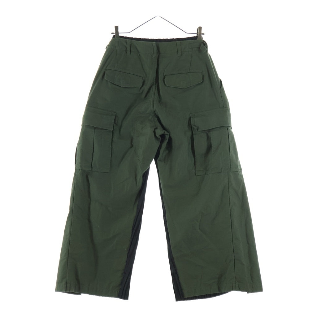 JUNYA WATANABE ドッキングプリーツカーゴパンツ M JUNYA WATANABE COMME des GARCONS(ジュンヤワタナベ コムデギャルソン
