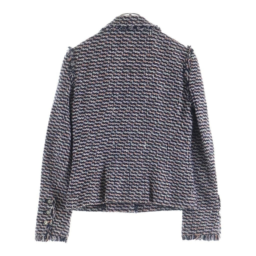 CHANEL(シャネル) ココマークボタン ツイード ジャケット マルチ レディース P23159V13800