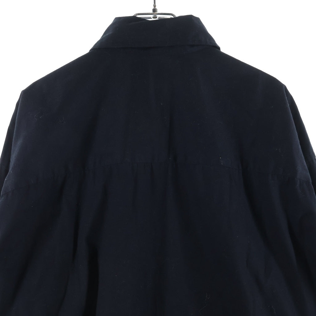Vivienne Westwood MAN(ヴィヴィアンウエストウッドマン) スカルプリント オーバーサイズ 長袖シャツ ブラック VW-WR-71464