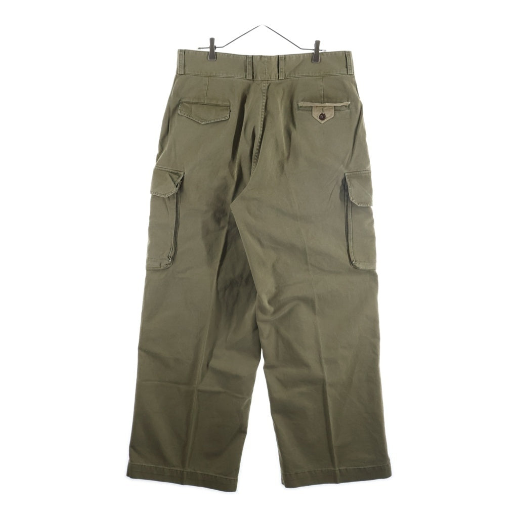 RRL(ダブルアールエル) 90S M-47 ボタンフライ カーゴパンツ カーキ
