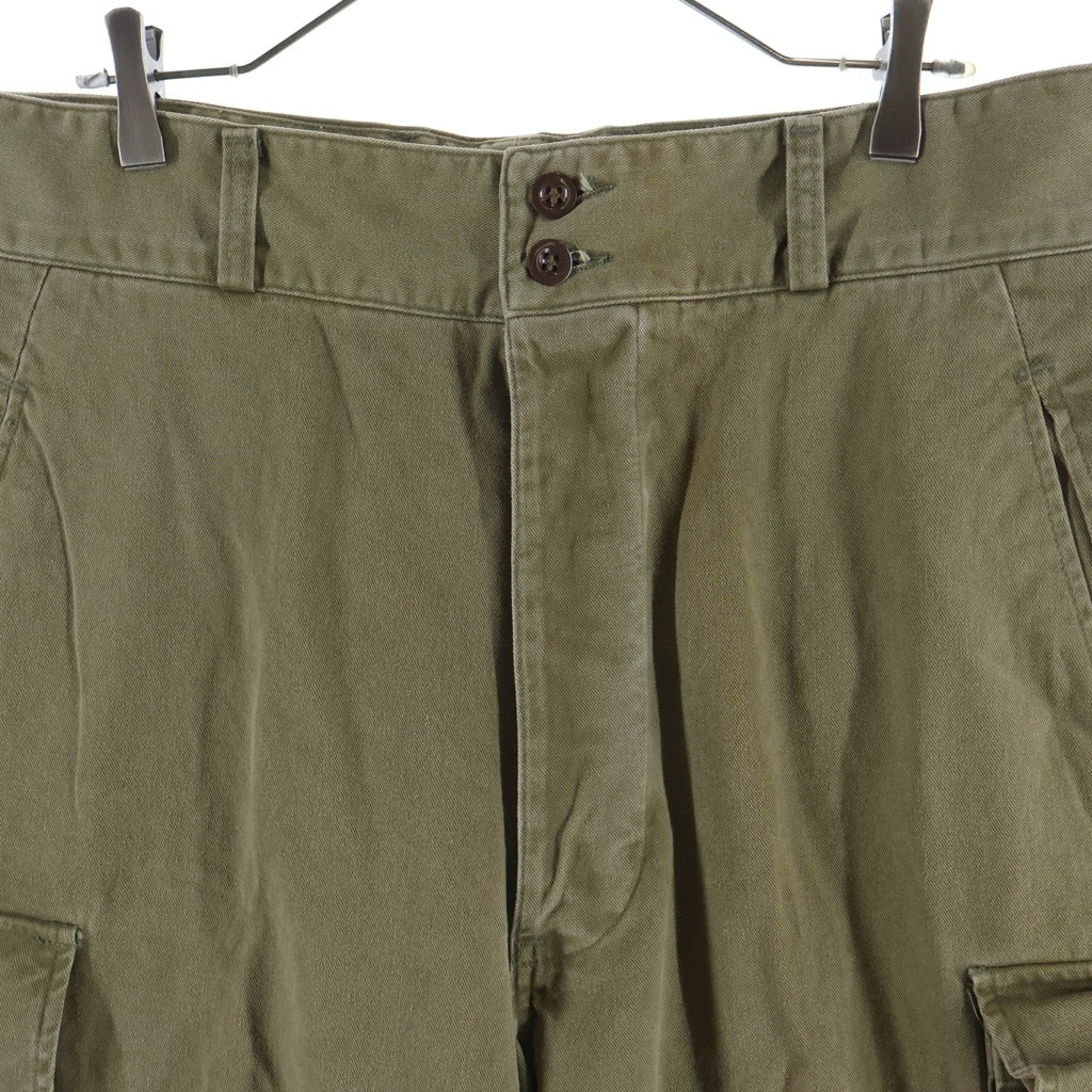 RRL(ダブルアールエル) 90S M-47 ボタンフライ カーゴパンツ カーキ
