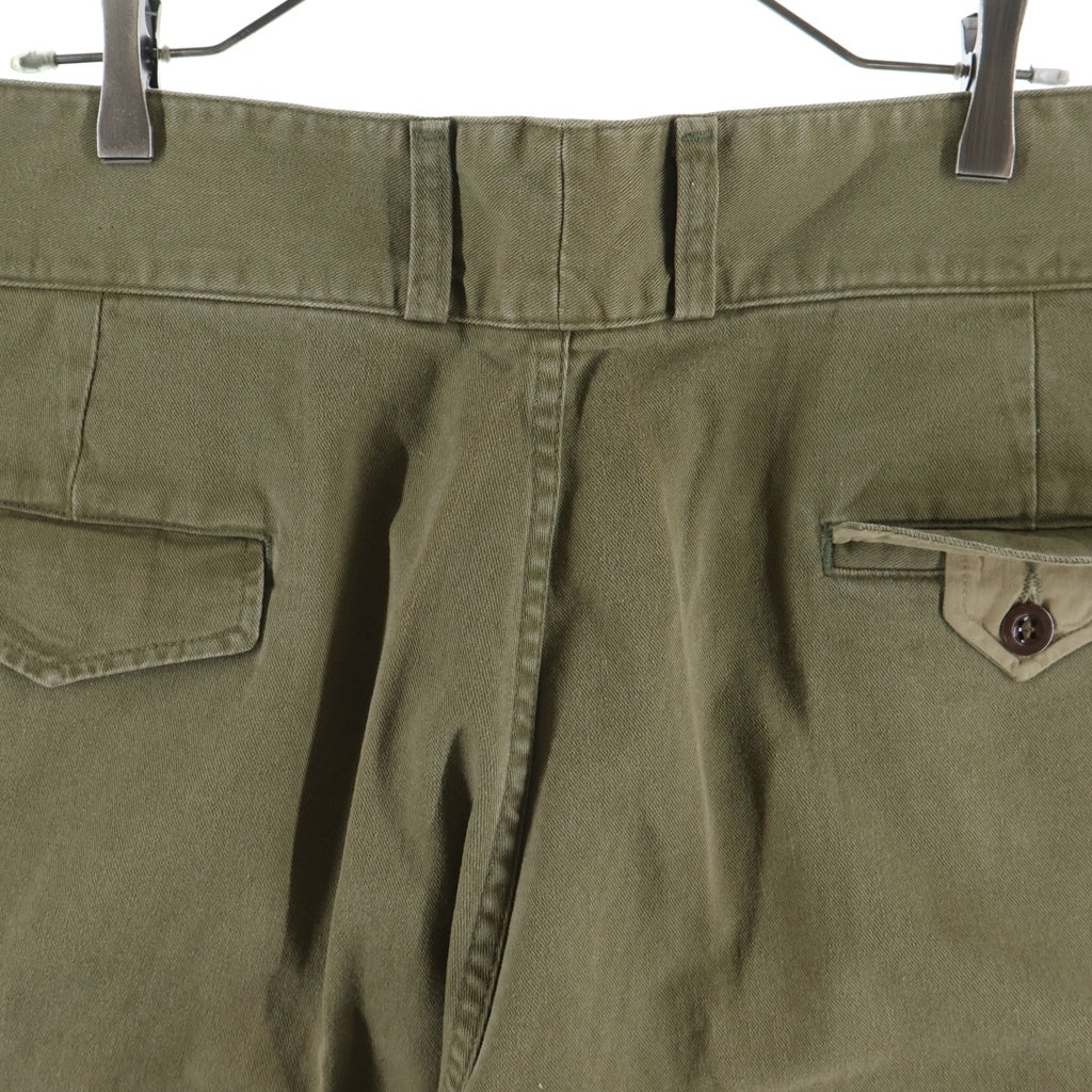 RRL(ダブルアールエル) 90S M-47 ボタンフライ カーゴパンツ カーキ