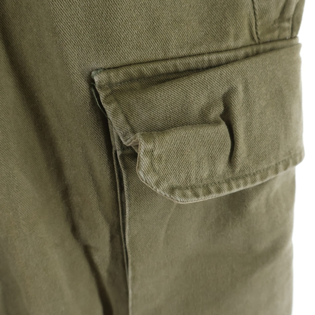 RRL(ダブルアールエル) 90S M-47 ボタンフライ カーゴパンツ カーキ