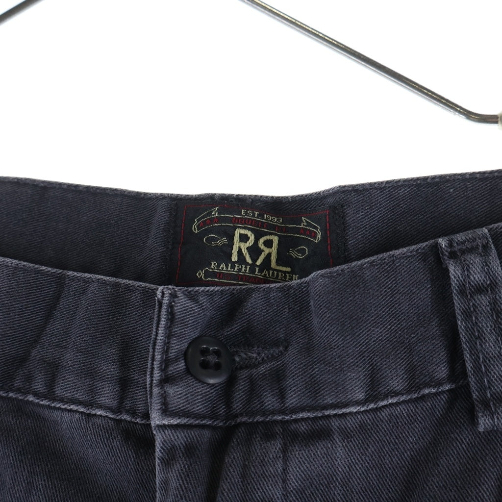RRL(ダブルアールエル) 90S 三ツ星タグ ボタンフライ テーパード チノパンツ グレー