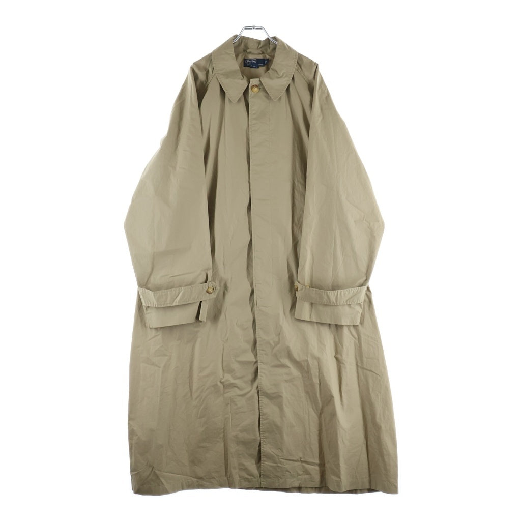 POLO RALPH LAUREN(ポロラルフローレン) 90S ロングステンカラーコート ベージュ