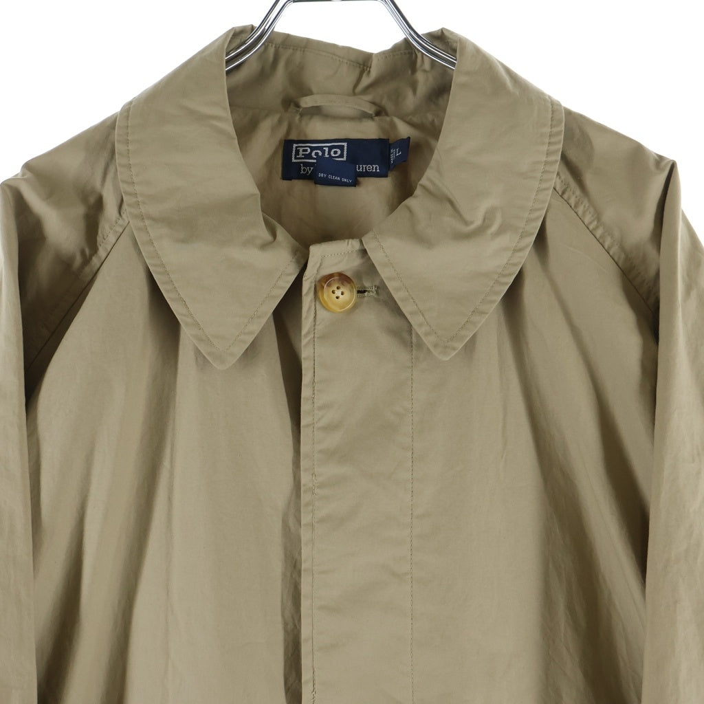POLO RALPH LAUREN(ポロラルフローレン) 90S ロングステンカラーコート ベージュ