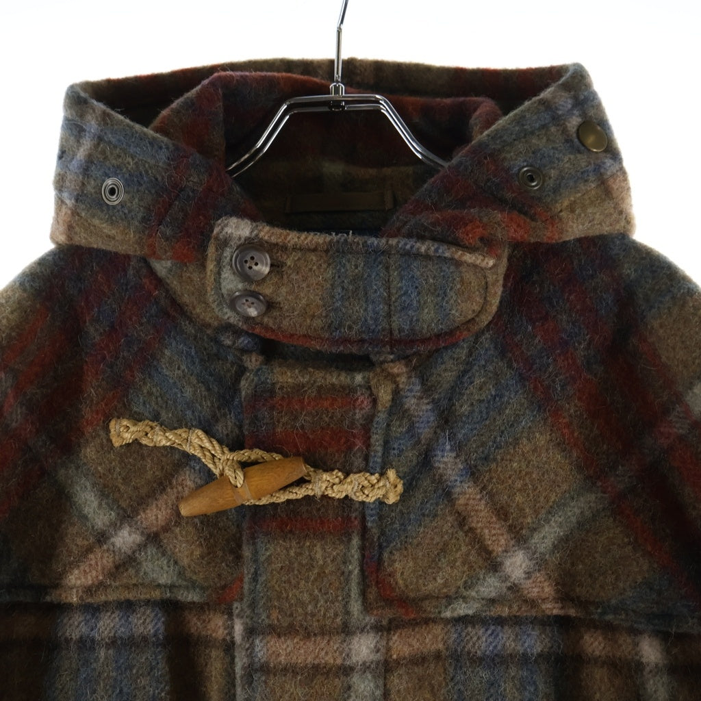 POLO RALPH LAUREN(ポロラルフローレン) 90S チェック柄 ダッフルコート マルチ