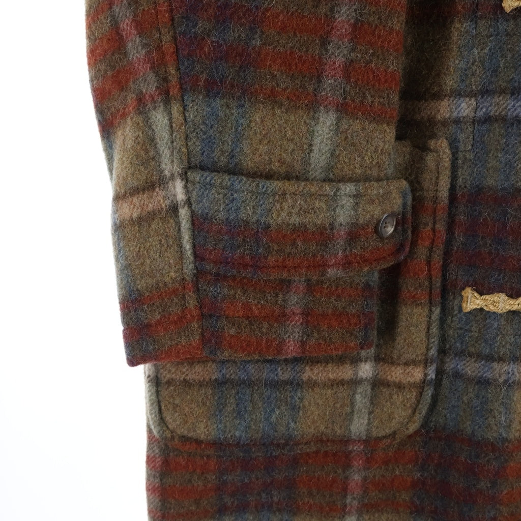 POLO RALPH LAUREN(ポロラルフローレン) 90S チェック柄 ダッフルコート マルチ