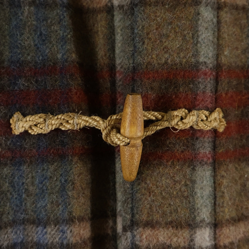 POLO RALPH LAUREN(ポロラルフローレン) 90S チェック柄 ダッフルコート マルチ