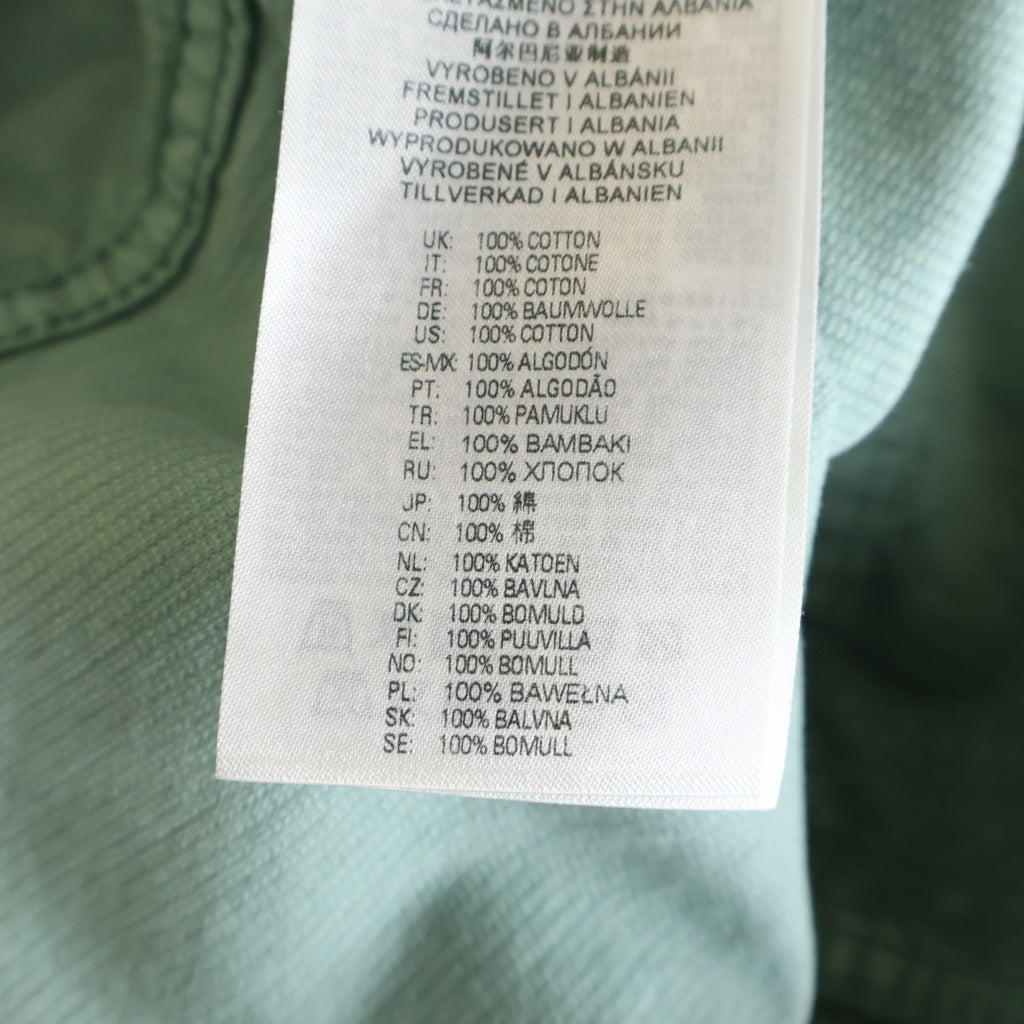 DIESEL(ディーゼル) S-LYNE コーデュロイ 長袖シャツ ブルゾン グリーン A03540