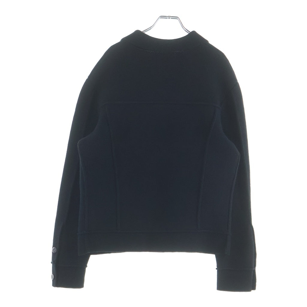 DIESEL(ディーゼル) K-CORUNDUM ニットトラッカージャケット ブラック A01758
