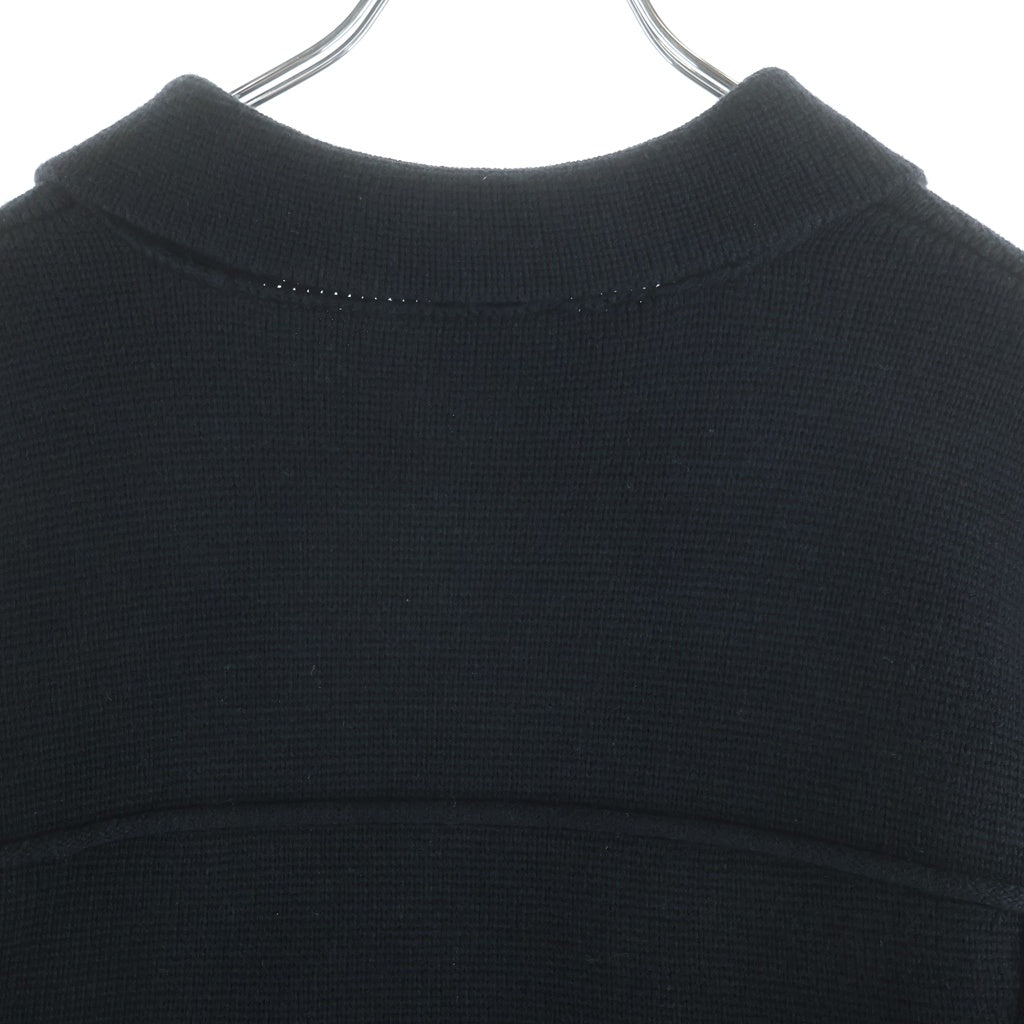 DIESEL(ディーゼル) K-CORUNDUM ニットトラッカージャケット ブラック A01758