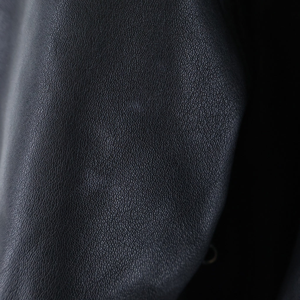 DIESEL(ディーゼル) ジップアップ ライダースジャケット ブラック A62226170