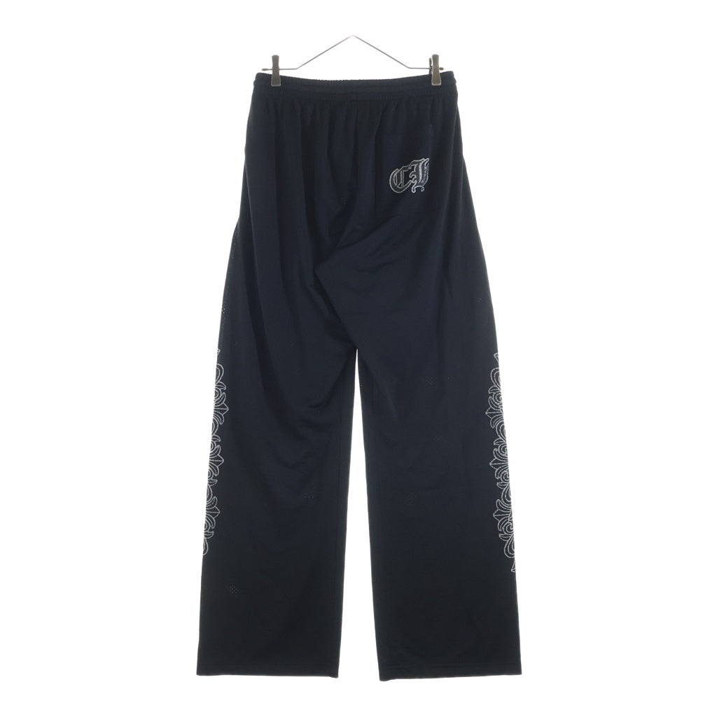 CHROME HEARTS(クロムハーツ) MESH VARSITY PANTS CHプリント メッシュ ロングパンツ ブラック