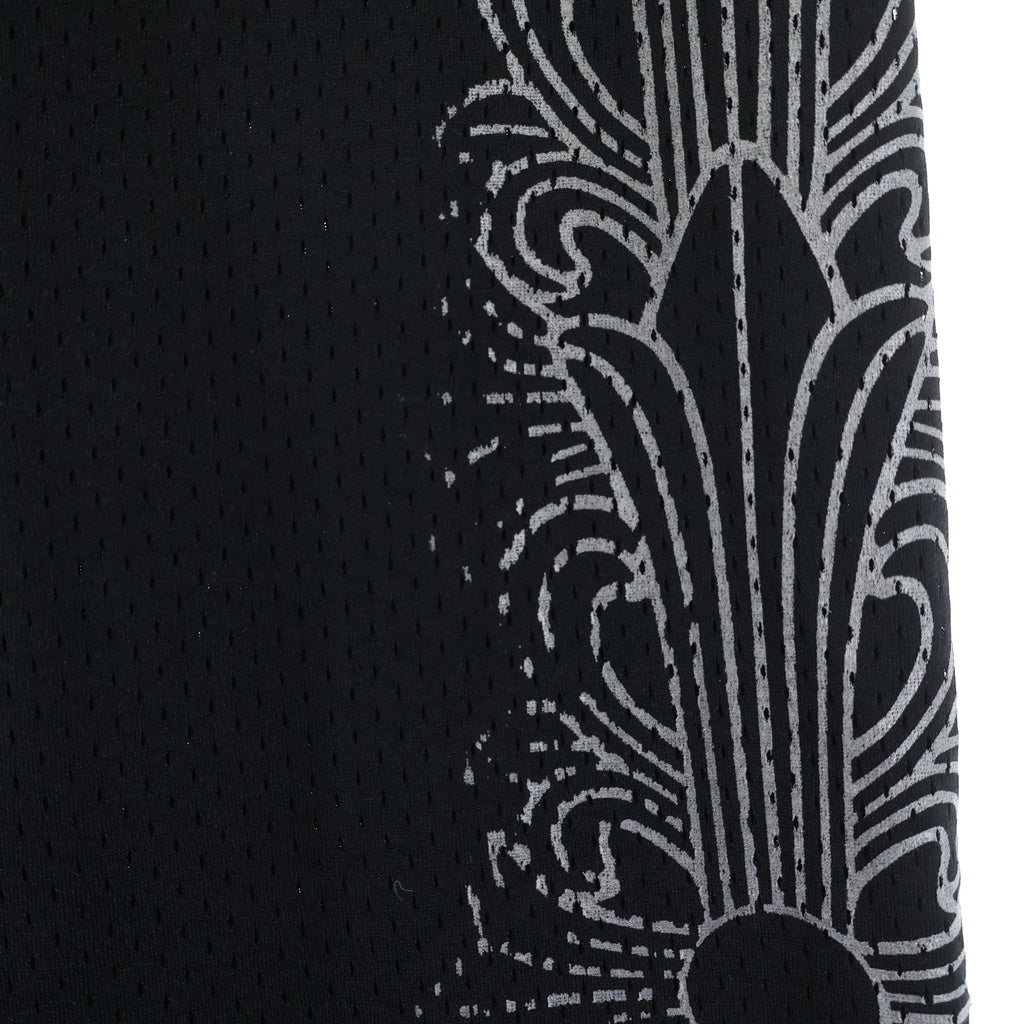 CHROME HEARTS(クロムハーツ) MESH VARSITY PANTS CHプリント メッシュ ロングパンツ ブラック
