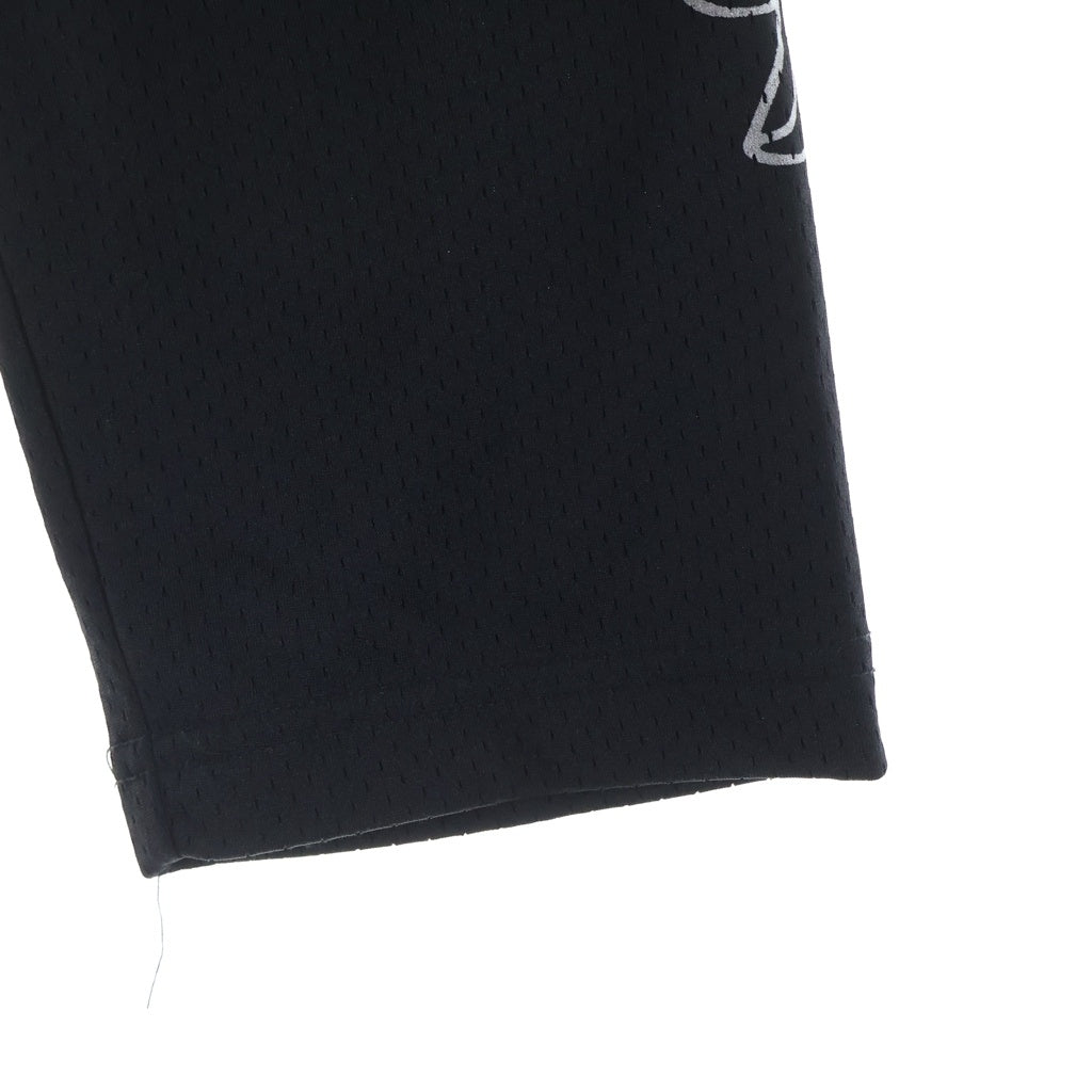 CHROME HEARTS(クロムハーツ) MESH WARM UP JERSEY メッシュ バーシティー ジャージー CHプリントメッシュ 長袖Tシャツカットソー ブラック