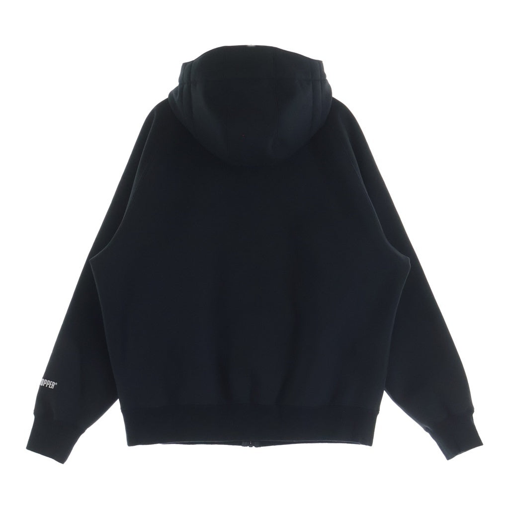 SUPREME(シュプリーム) 18AW Windstopper Zip Up Hooded Sweatshirt ウィンドストッパー ジップアップ フーデッドシャツ ブラック