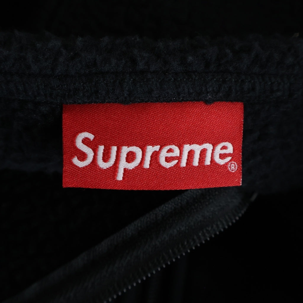 SUPREME(シュプリーム) 18AW Windstopper Zip Up Hooded Sweatshirt ウィンドストッパー ジップアップ フーデッドシャツ ブラック