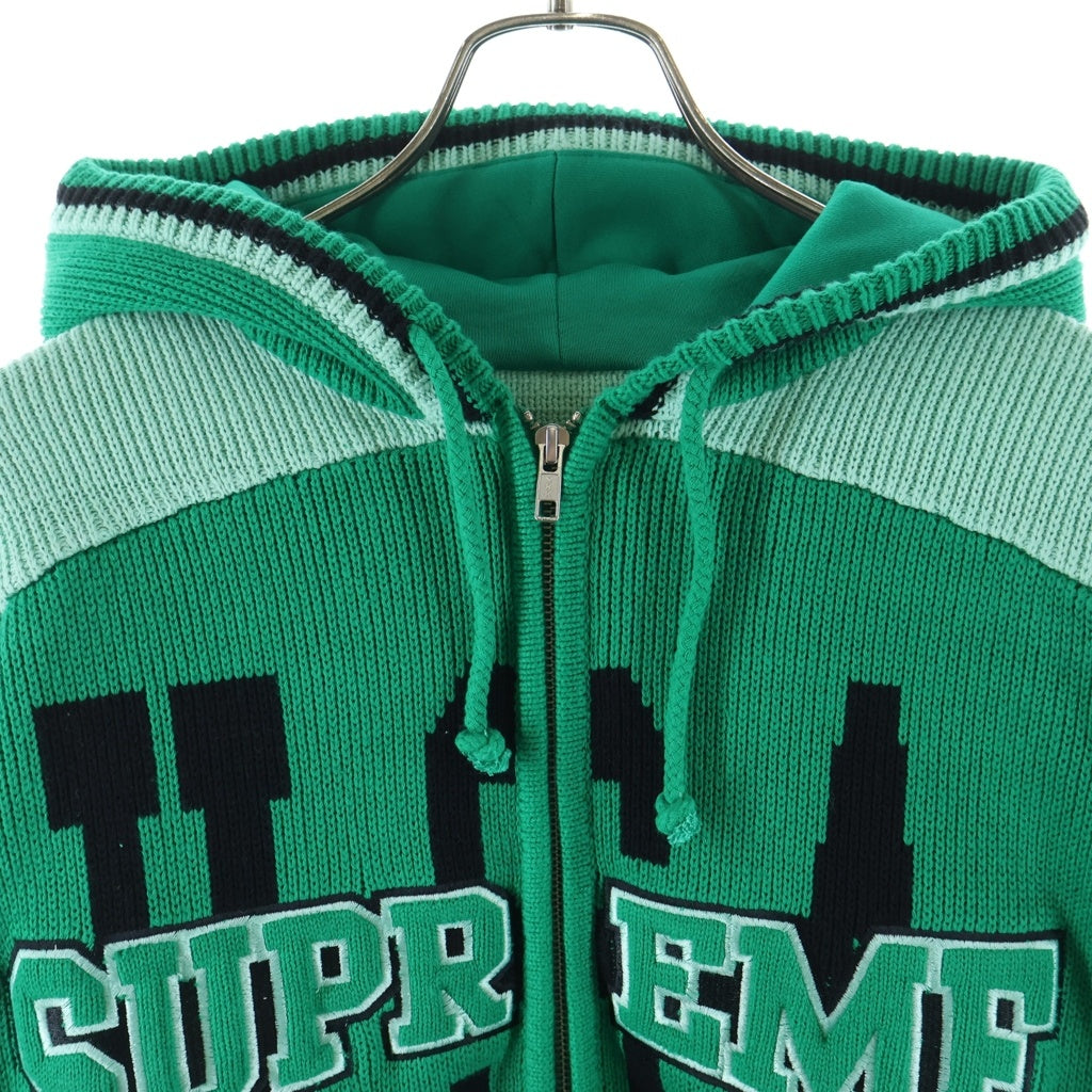 SUPREME(シュプリーム) 23AW USA Zip Up Hooded Sweater ジップアップ スウェットセーター パーカー グリーン