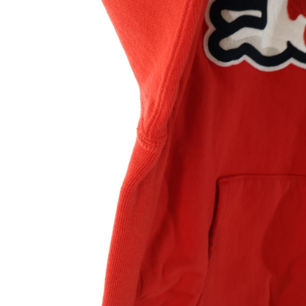HUMAN MADE(ヒューマンメイド) 23SS RABBIT HEAVY WEIGHT HOODIE ラビット ヘビーウエイト フーディー プルオーバー レッド HM25CS043