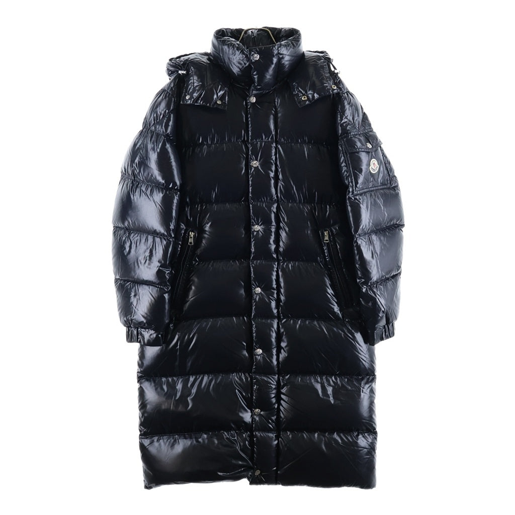 MONCLER(モンクレール) 19AW HANOVERIAN ハノーヴァー ジップアップ ロングコート ブラック E20914236105