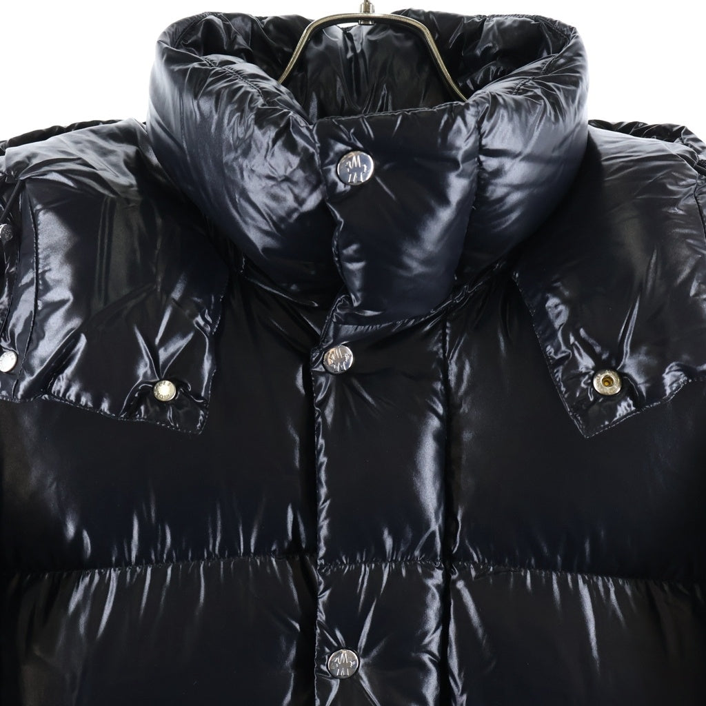 MONCLER(モンクレール) 19AW HANOVERIAN ハノーヴァー ジップアップ ロングコート ブラック E20914236105
