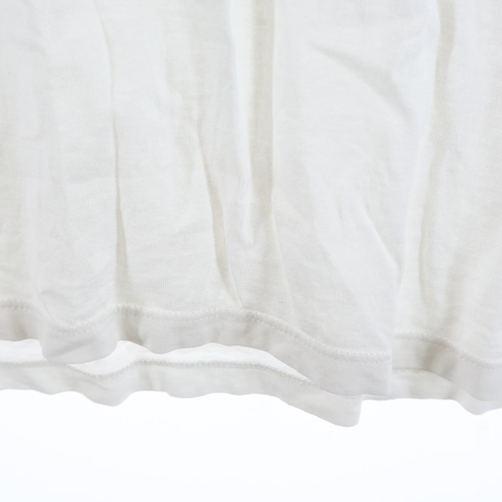 CELINE(セリーヌ) フロントロゴプリント クルーネック半袖Tシャツカットソー ホワイト 2X681671Q