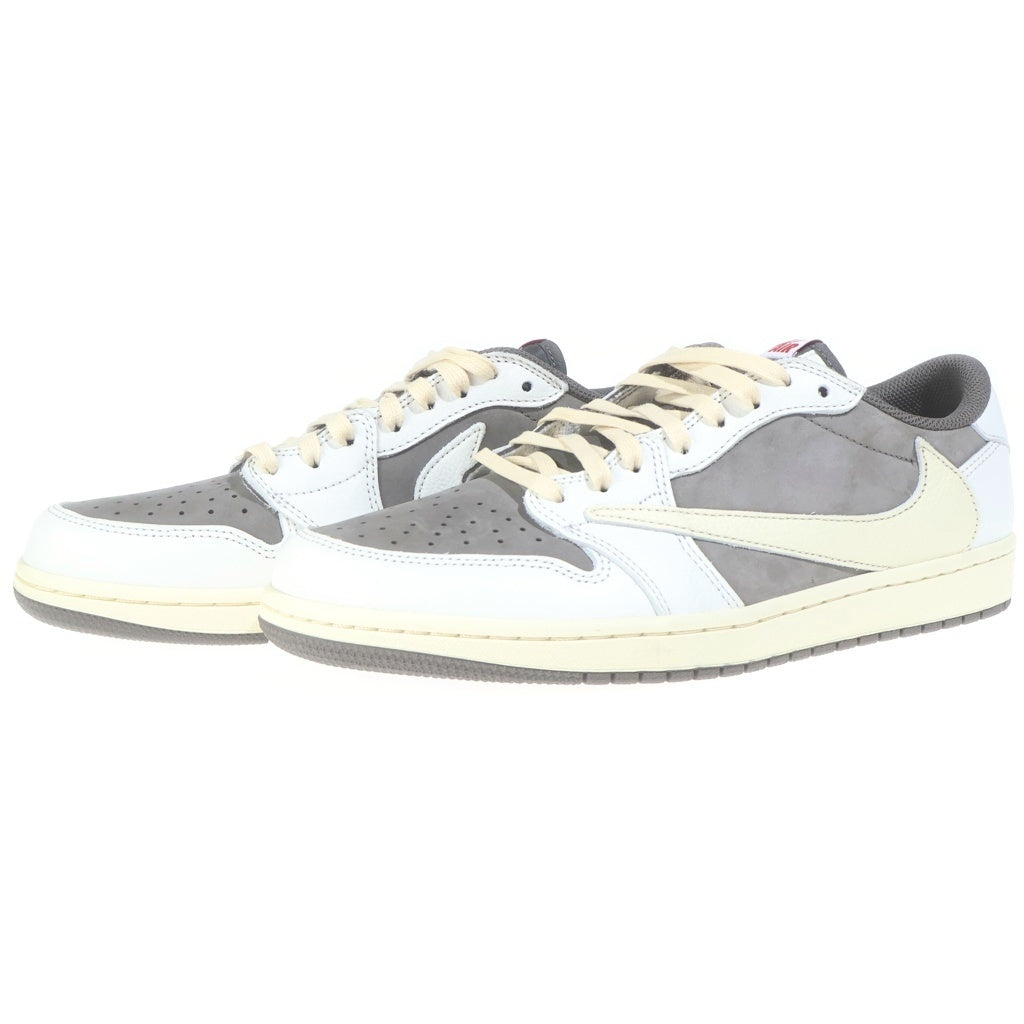 NIKE(ナイキ) ×TRAVIS SCOTT AIR JORDAN 1 LOW OG SP REVERSE MOCHA/SAIL AND RIDGEROCK エアジョーダン1 ローカットスニーカー US10.5/28.5cm DM7866-162