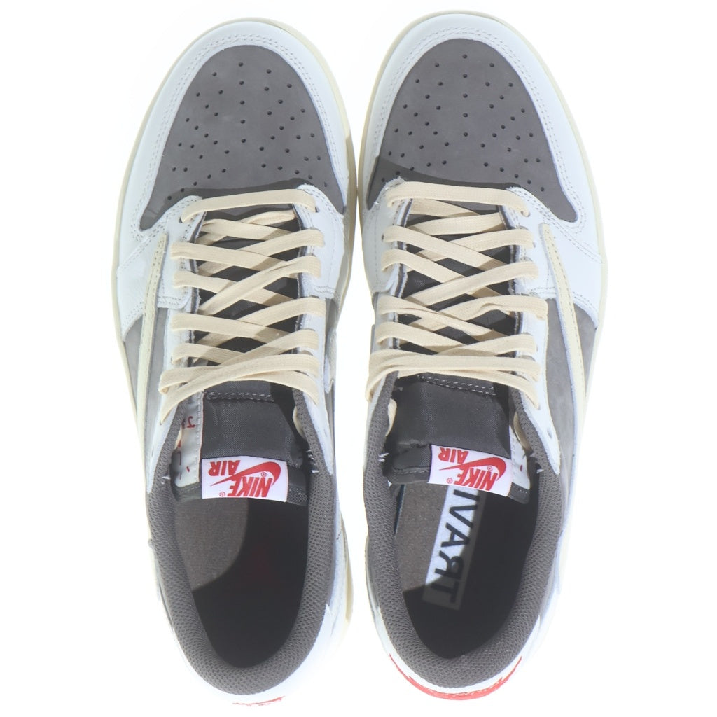 NIKE(ナイキ) ×TRAVIS SCOTT AIR JORDAN 1 LOW OG SP REVERSE MOCHA/SAIL AND RIDGEROCK エアジョーダン1 ローカットスニーカー US10.5/28.5cm DM7866-162