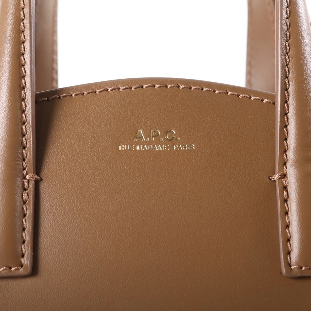 A.P.C(アーペーセー) DEMI LUNE SMALL デミルーン スモール 2WAY ショルダーバッグ ベージュ レディース