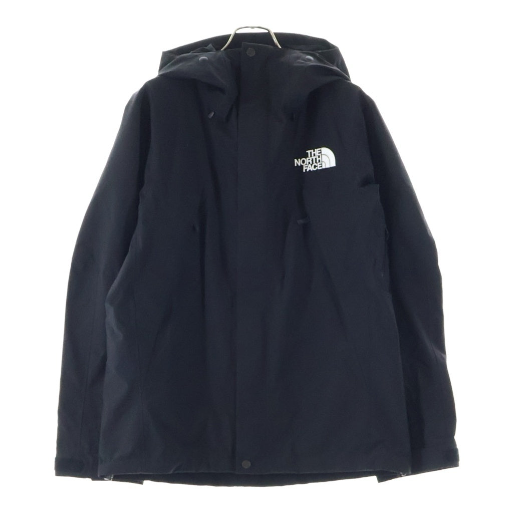 THE NORTH FACE(ザノースフェイス) MOUNTAIN JACKET ロゴ刺繍 ナイロンマウンテンジャケット ブラック NP61800