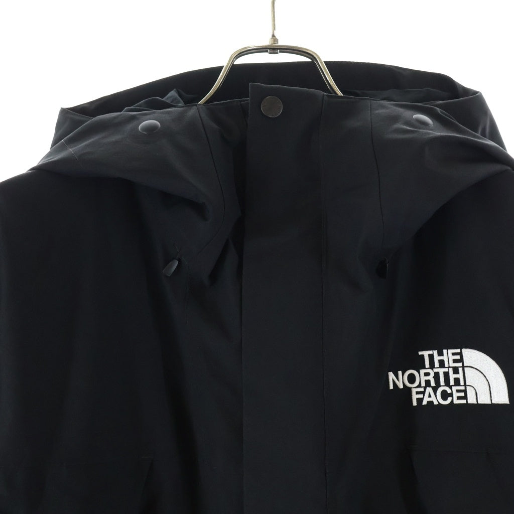THE NORTH FACE(ザノースフェイス) MOUNTAIN JACKET ロゴ刺繍 ナイロンマウンテンジャケット ブラック NP61800