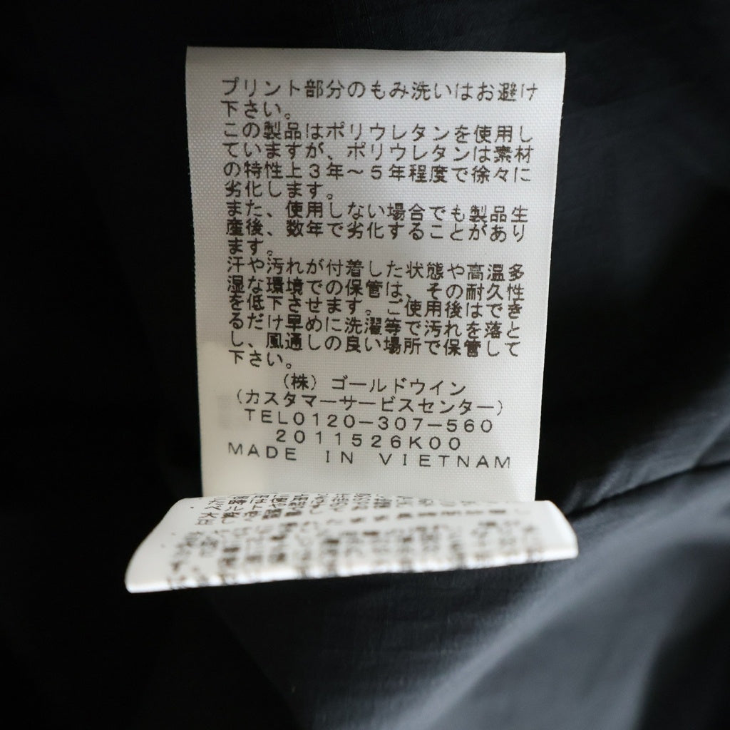 THE NORTH FACE(ザノースフェイス) MOUNTAIN JACKET ロゴ刺繍 ナイロンマウンテンジャケット ブラック NP61800
