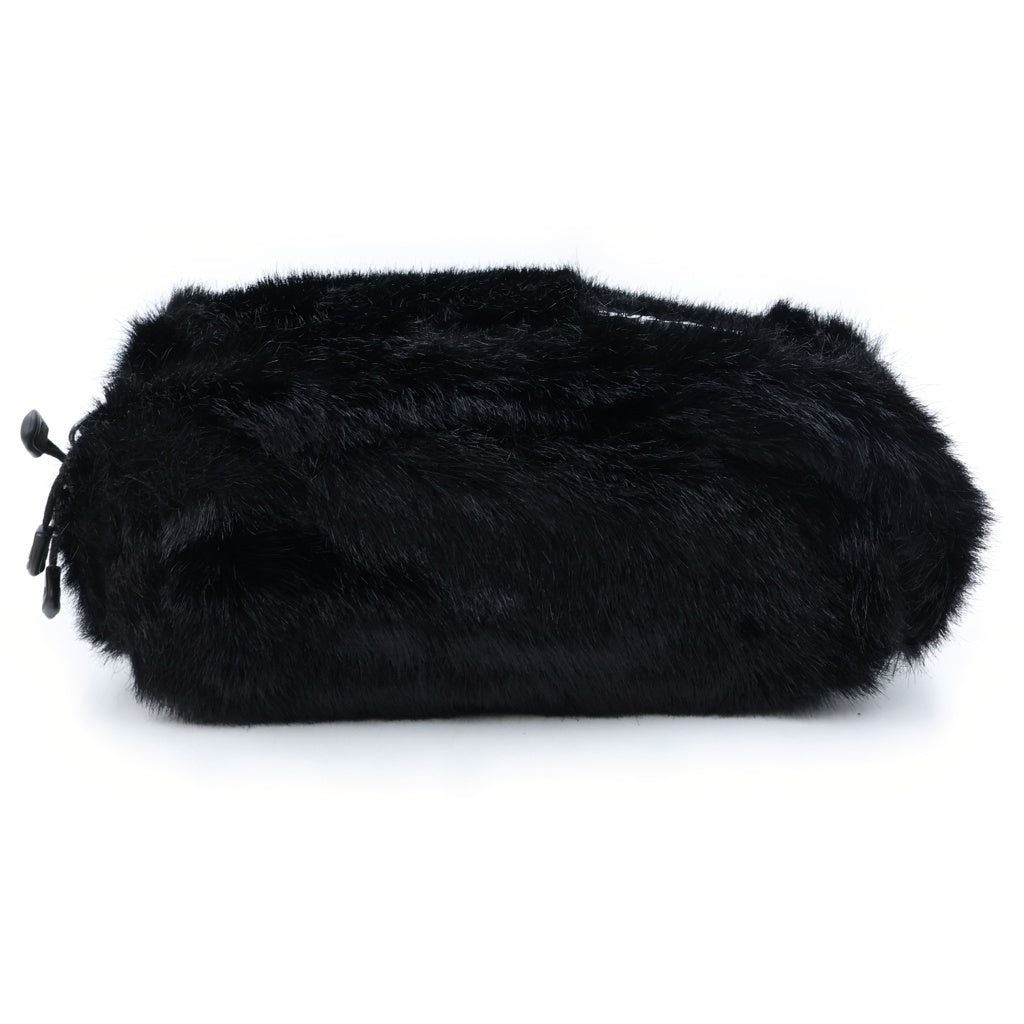 SUPREME(シュプリーム) 20AW xThe North Face Faux Fur Waist Bag xザノースフェイス フェイク ファー ウエスト バッグ ブラック NF0A5G87