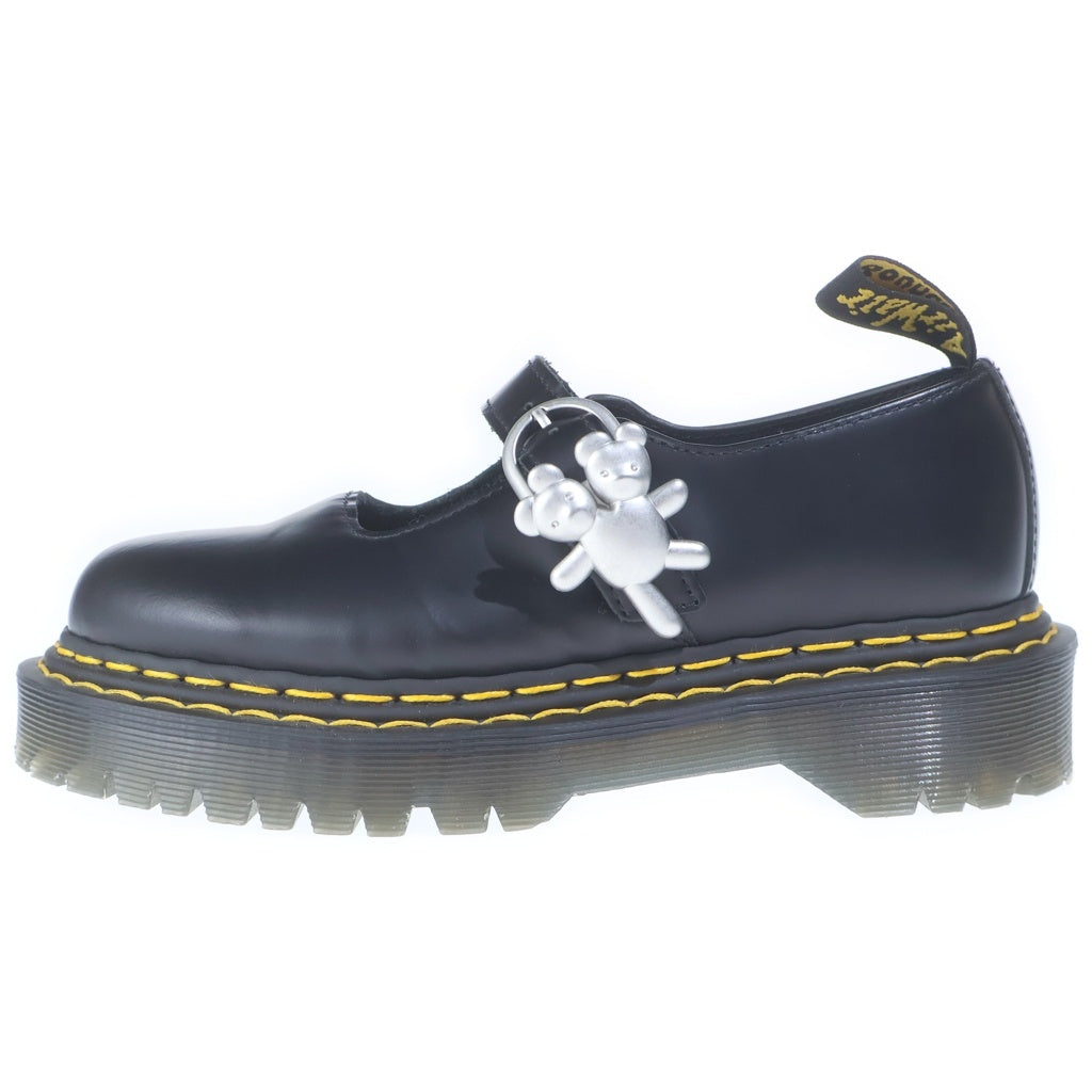 Dr.Martens(ドクターマーチン) xHEAVEN BY MARC JACOBS MARY JANE ×ヘブン バイ マークジェイコブス メリージェーン 装飾付き ワンストラップ シューズ ブラック レディース