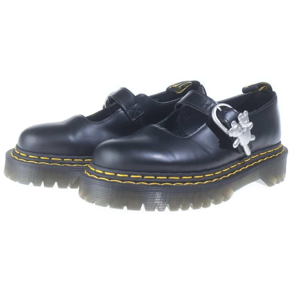 Dr.Martens(ドクターマーチン) xHEAVEN BY MARC JACOBS MARY JANE ×ヘブン バイ マークジェイコブス メリージェーン 装飾付き ワンストラップ シューズ ブラック レディース