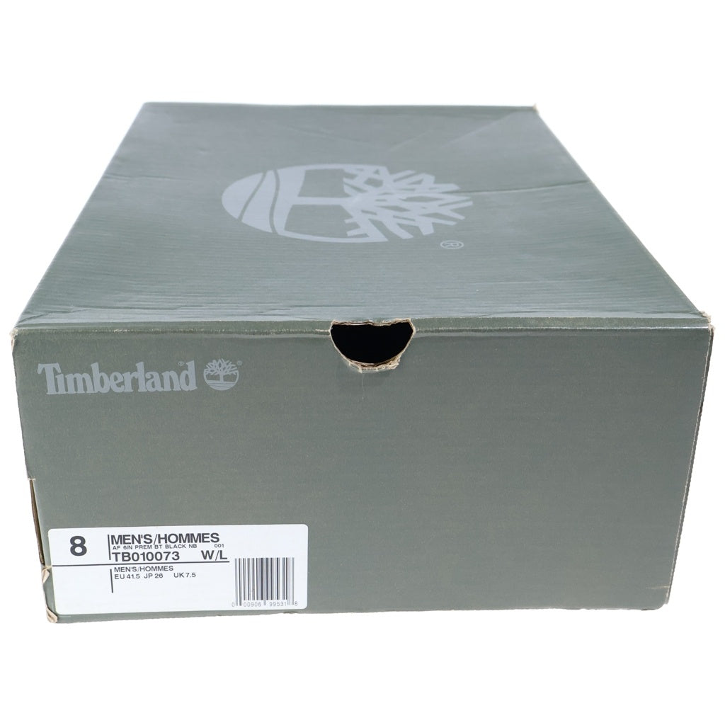 Timberland(ティンバーランド) 6インチ プレミアム ウォータープルーフ ブーツ ブラック TB010073