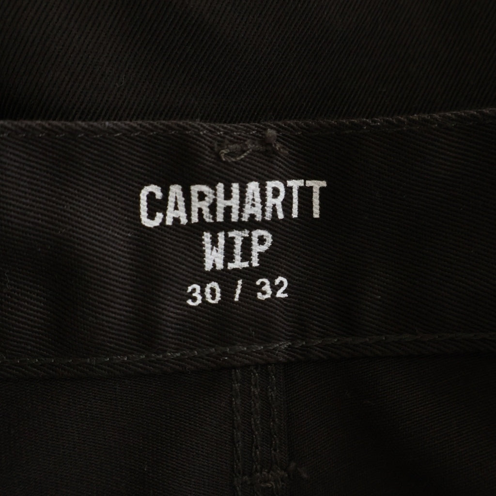 CARHARTT(カーハート) ×Passport 19SS Pall Pant バックラバーロゴ カーペンター デニムパンツ ブラック 1027-287-04C-06
