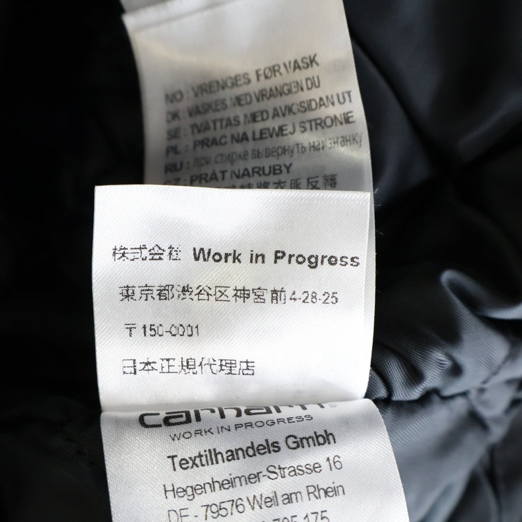 CARHARTT(カーハート) WIP KILDA VEST キルティング ダウンベスト ブラック l026457