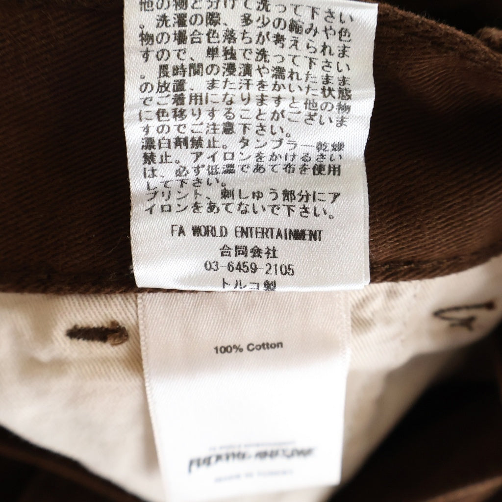 FUCKING AWESOME(ファッキンオーサム) BAGGY CARGO PASNTS バギー カーゴパンツ ブラウン