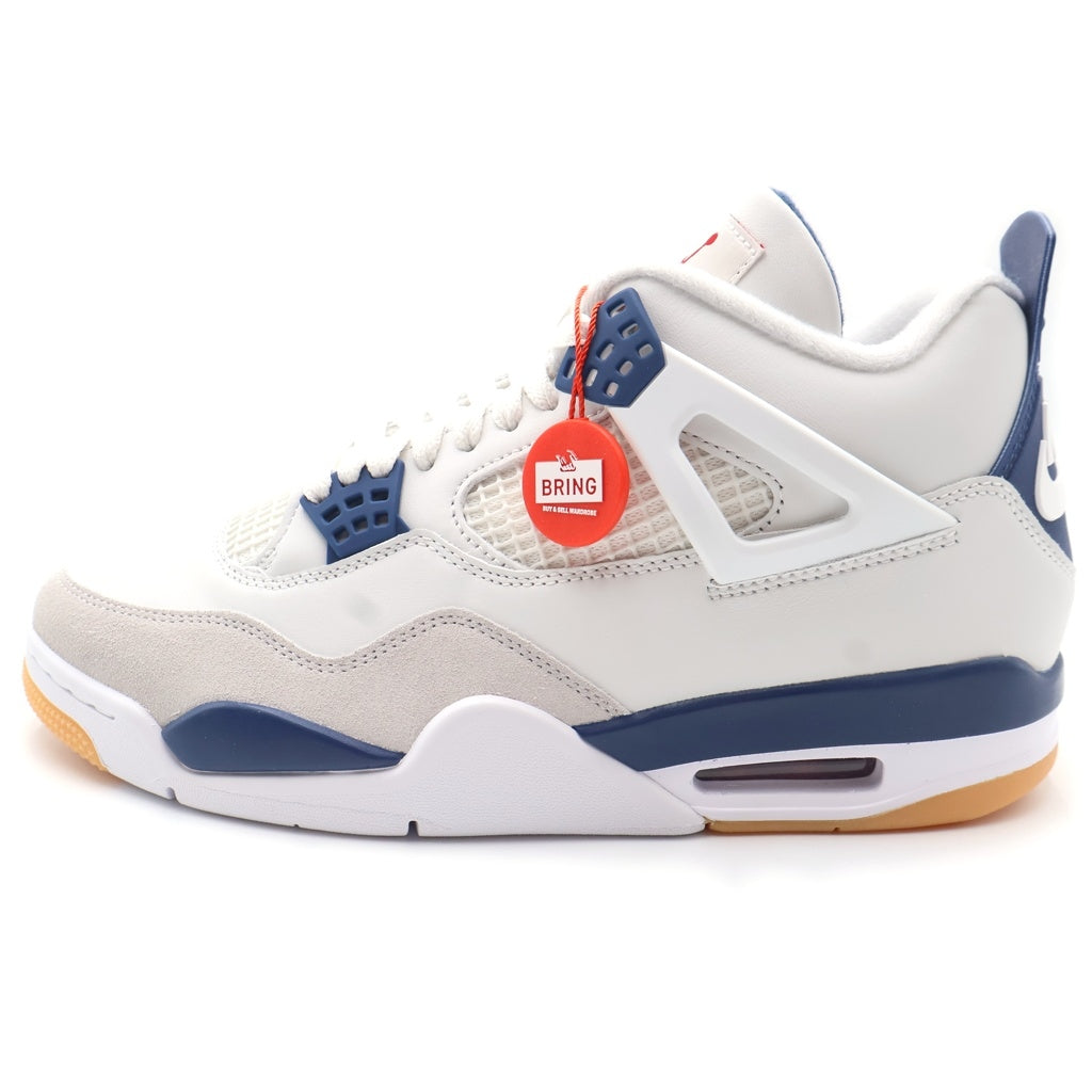 NIKE(ナイキ) AIR JORDAN 4 RETRO SP SUMMIT WHITE DR5415-100 エアジョーダン4 サミットホワイト ミッドカットスニーカー ホワイト/ブルー US9.5/27.5cm