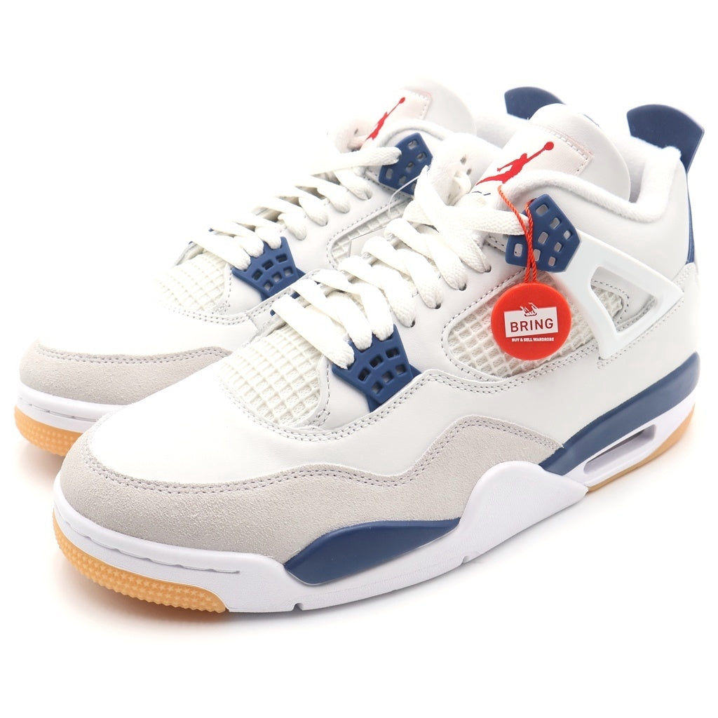 NIKE(ナイキ) AIR JORDAN 4 RETRO SP SUMMIT WHITE DR5415-100 エアジョーダン4 サミットホワイト ミッドカットスニーカー ホワイト/ブルー US9.5/27.5cm