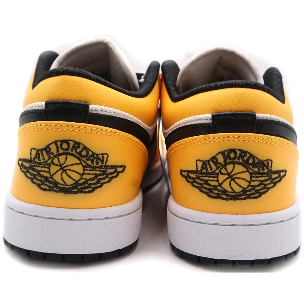 NIKE(ナイキ) WMNS AIR JORDAN 1 LOW SE LASER ORANGE BLACK ウィメンス エアジョーダン1 SE ローカットスニーカー ホワイト/イエロー US W11.5/28.5cm