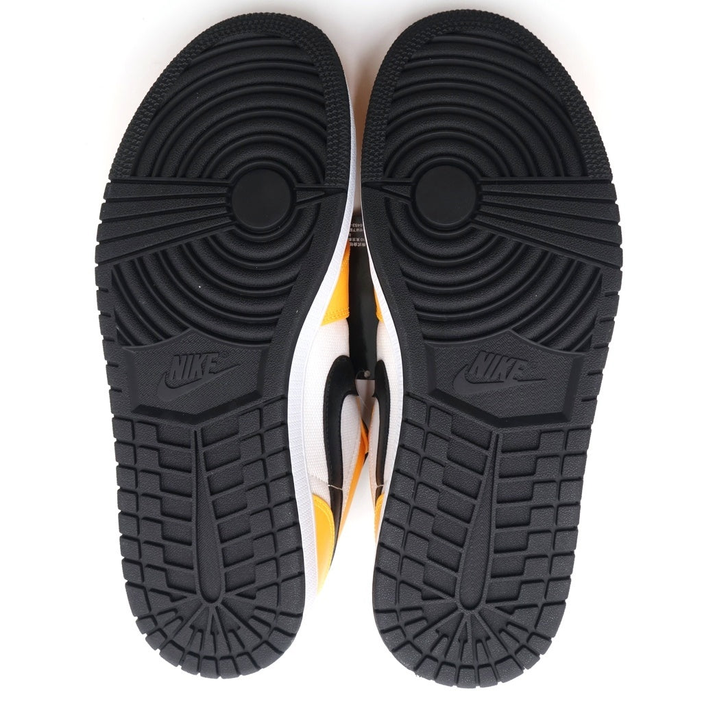 NIKE(ナイキ) WMNS AIR JORDAN 1 LOW SE LASER ORANGE BLACK ウィメンス エアジョーダン1 SE ローカットスニーカー ホワイト/イエロー US W11.5/28.5cm