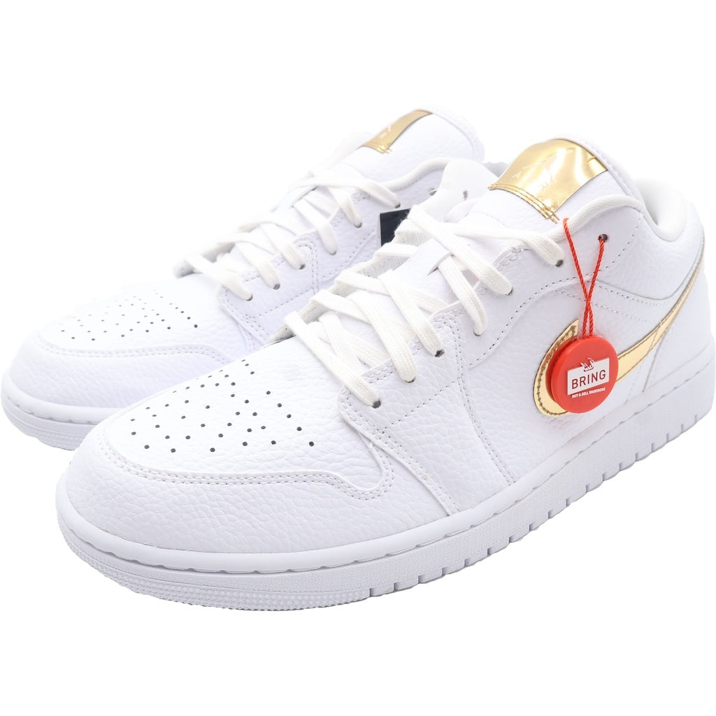 NIKE(ナイキ) WMNS AIR JORDAN 1 LOW SE WHITE/GOLD CZ4776-100 ウィメンス エアジョーダン1 SE ローカットスニーカー ホワイト/ゴールド US W11.5/28.5cm