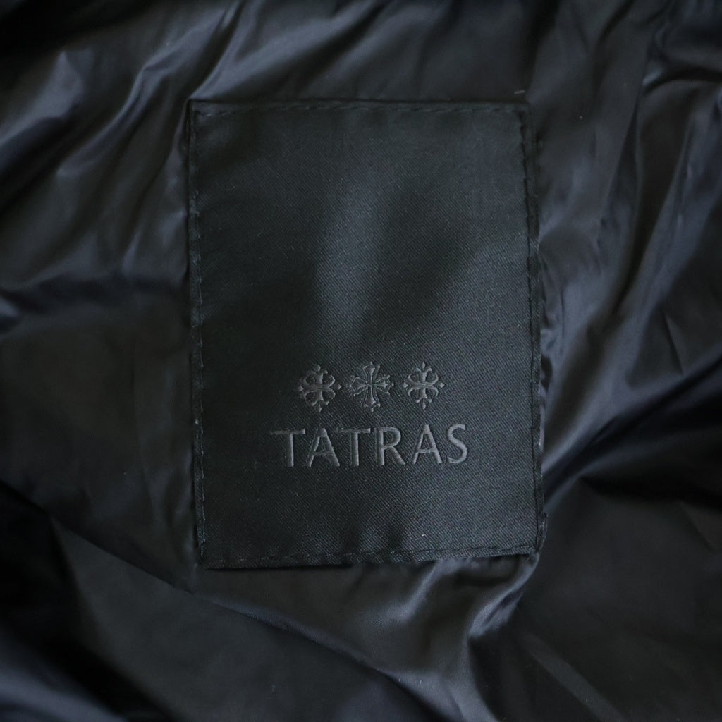 TATRAS(タトラス) ZEJA セジャ フーデッド ロングダウンジャケット レディース ブラック LTA20A4758