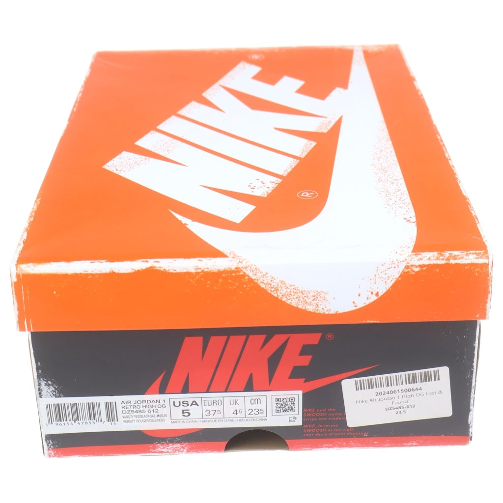 NIKE(ナイキ) AIR JORDAN1 RETRO HIGH OG 23.5 DZ5485612 レディース