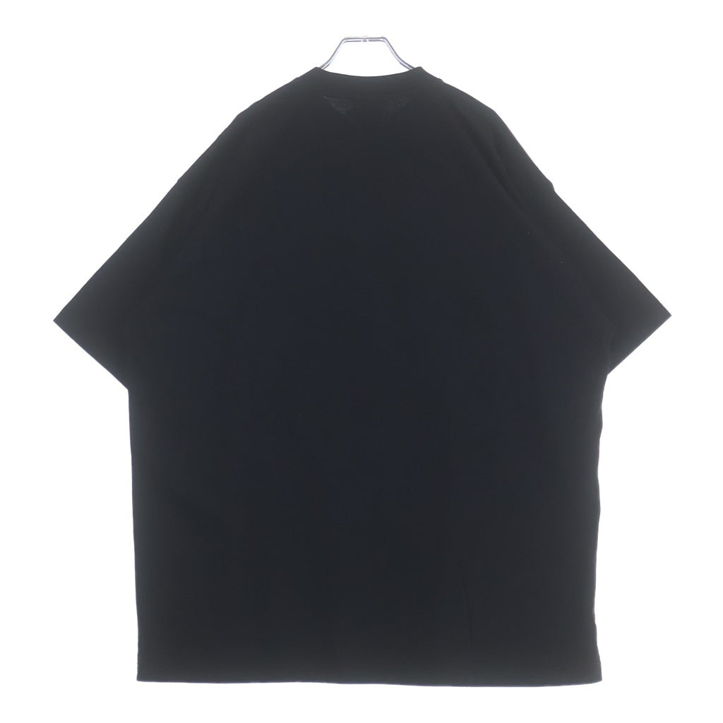 VETEMENTS(ヴェトモン) 22SS WILD UNICORN T-SHIRT ワイルドユニコーン プリントロゴ 半袖Tシャツ カットソー ブラック UA53TR570B レディース