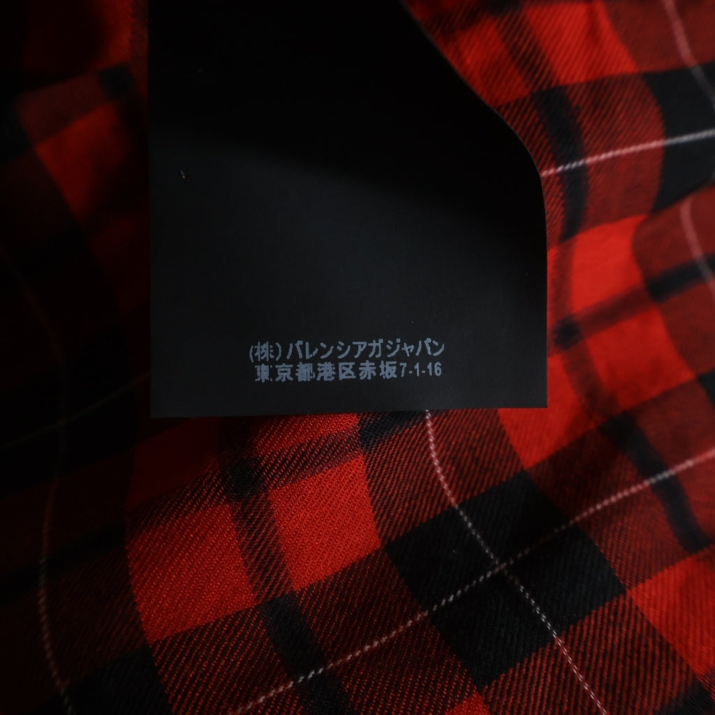 BALENCIAGA(バレンシアガ) 18SS バックロゴ タータンチェック